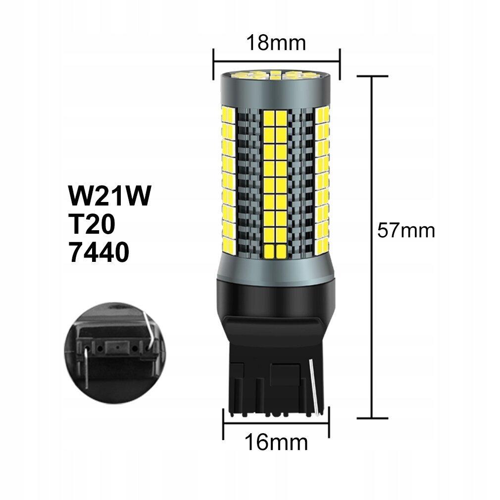 Spuldze Xstorm W21W T20 цена и информация | Auto spuldzes | 220.lv