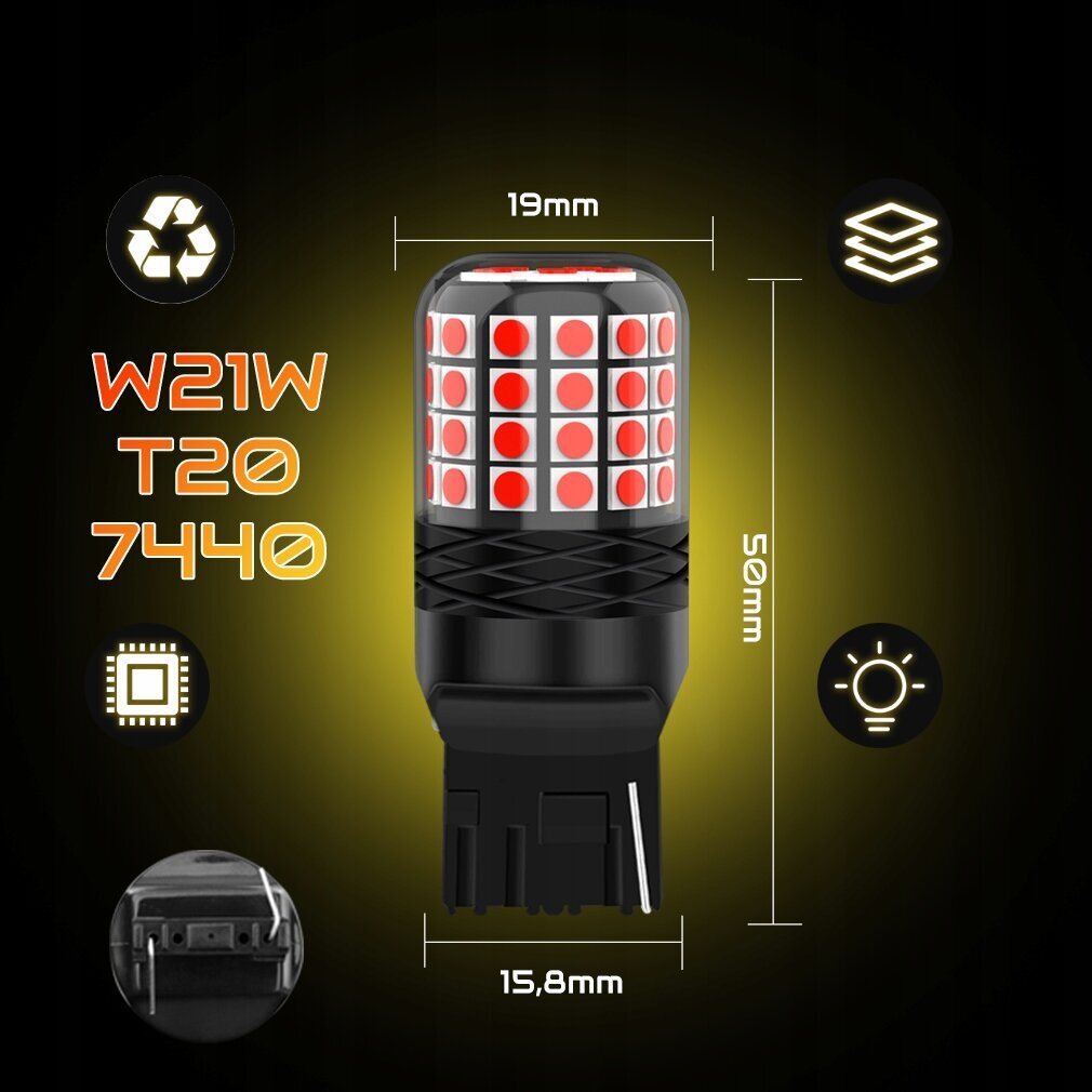 Led Spuldze Xstorm W21W T20 цена и информация | Auto spuldzes | 220.lv