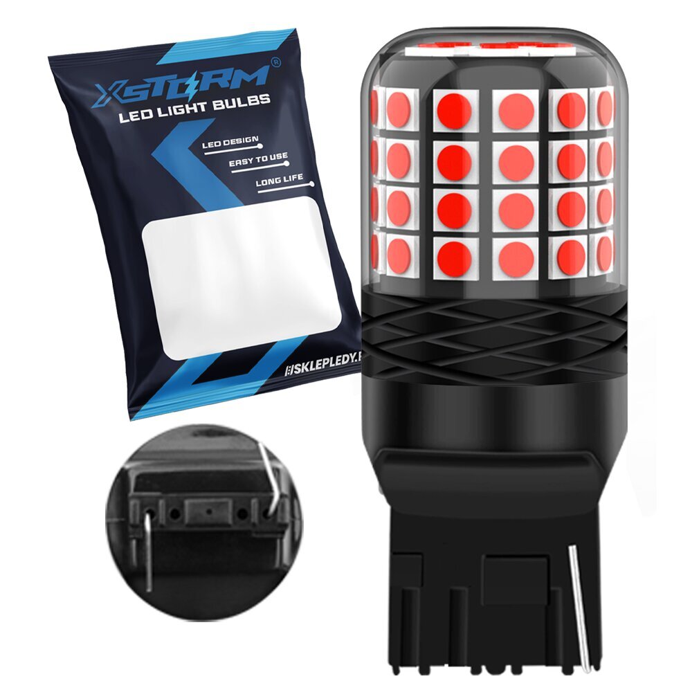 Led Spuldze Xstorm W21W T20 cena un informācija | Auto spuldzes | 220.lv