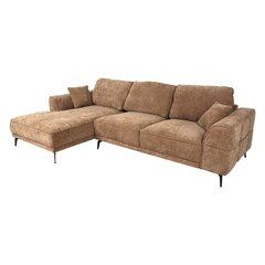 Stūra dīvāns Olivia LC, bēšs, 293x103/170xH88cm cena un informācija | Dīvāni | 220.lv
