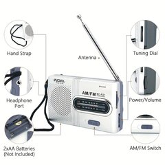 Сделка Портативное AM FM Радио цена и информация | Радиостанции, рации | 220.lv