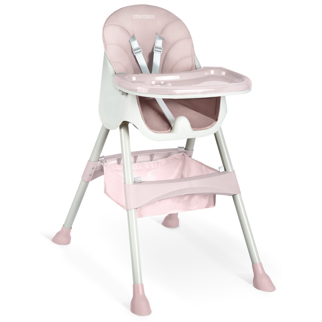 Bērnu krēsls Milo, rozā cena un informācija | Barošanas krēsli | 220.lv