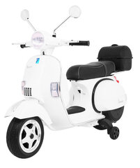 Bērnu elektriskais skrejritenis Vespa, balts цена и информация | Игрушки для мальчиков | 220.lv