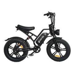 Elektriskais velosipēds Ook-Tek E20 20", melns цена и информация | Электровелосипеды | 220.lv