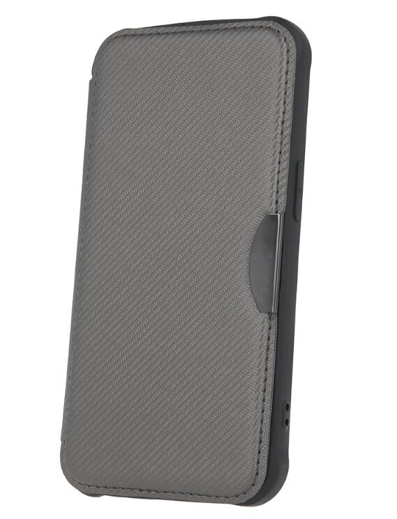 Mocco Smart Carbon Book Case cena un informācija | Telefonu vāciņi, maciņi | 220.lv