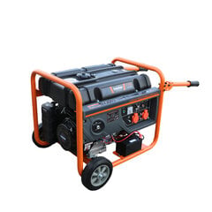 Benzīna ģenerators Tresnar AVR, 25 l, 5,5 kW cena un informācija | Elektrības ģeneratori | 220.lv