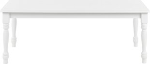 Кофейный столик Beliani Kokomo, белый цена и информация | Журнальные столики | 220.lv