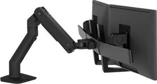 Ergotron HX Desk Dual Monitor Arm Befestigungskit matte black Schwarz (45-476-224) (45476224) цена и информация | Кронштейны для монитора | 220.lv