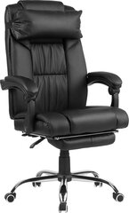 Biroja krēsls Beliani Luxury, melns cena un informācija | Biroja krēsli | 220.lv