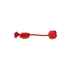 Rotaļlieta suņiem Dingo Energy bumbiņa ar rokturi, sarkana, 34 cm cena un informācija | Suņu rotaļlietas | 220.lv