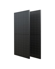 EcoFlow 400W cietā saules paneļa komplekts cena un informācija | Saules paneļi, komponentes | 220.lv