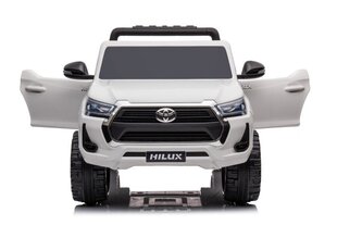 Toyota Hilux DK-HL860, двухместный электромобиль для детей, белый цена и информация | Электромобили для детей | 220.lv