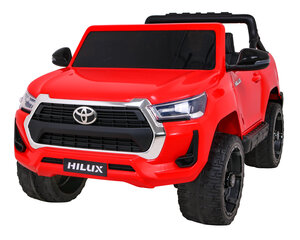 Детский электромобиль Toyota Hilux, красный цена и информация | Электромобили для детей | 220.lv