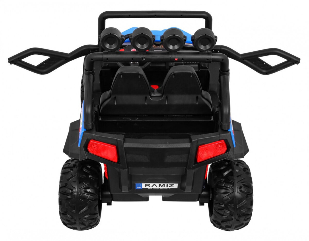 Divvietīgs elektriskais bagijs bērniem Grand Buggy 4x4, zils цена и информация | Bērnu elektroauto | 220.lv