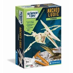 Izrakumu komplekts Clementoni Archéo Ludic Pteranodon Fluorescent cena un informācija | Attīstošās rotaļlietas | 220.lv