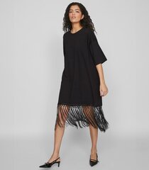 Женское платье Vila 14101459*01, черное цена и информация | Платья | 220.lv