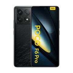 Xiaomi Poco F6 Pro 5G 16GB/1TB Black цена и информация | Мобильные телефоны | 220.lv