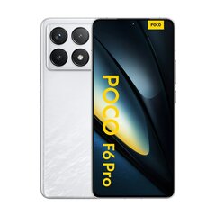 POCO F6 Pro 5G 12/512GB White cena un informācija | Mobilie telefoni | 220.lv