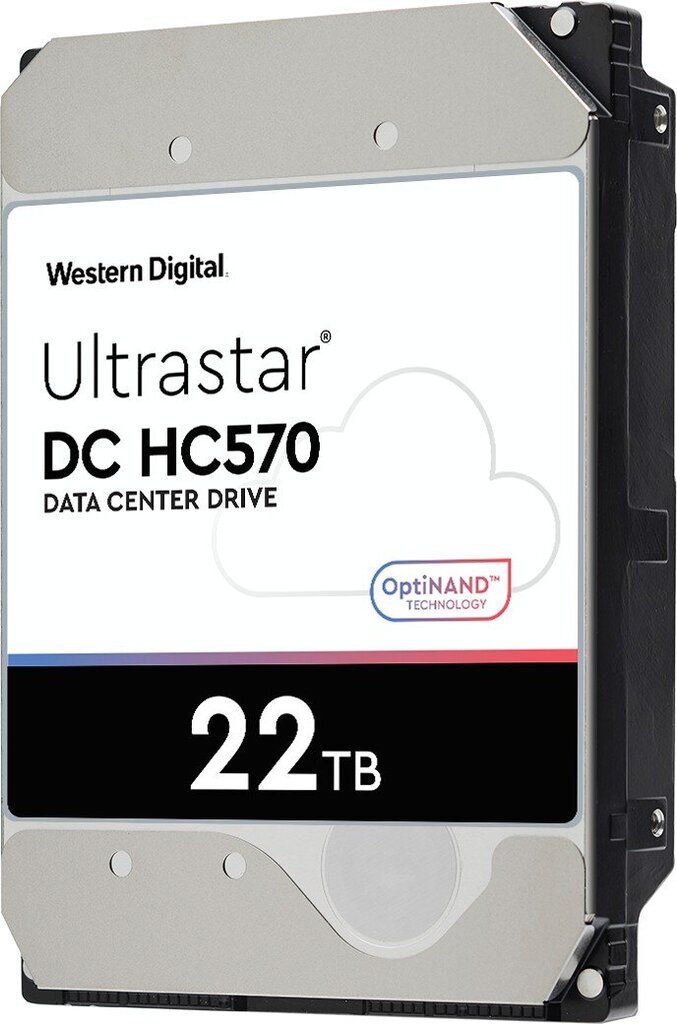 Western Digital Ultrastar DC HC570 WUH722222ALE6L4 цена и информация | Iekšējie cietie diski (HDD, SSD, Hybrid) | 220.lv