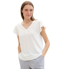 Tom Tailor t-krekls sievietēm, balts cena un informācija | T-krekli sievietēm | 220.lv