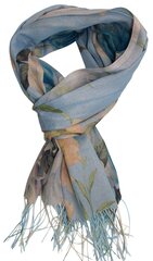 Тонкий шарф с цветами для женщин цена и информация | Женские шарфы, платки | 220.lv