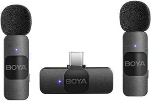 Boya wireless microphone BY-V20 USB-C цена и информация | Микрофоны | 220.lv