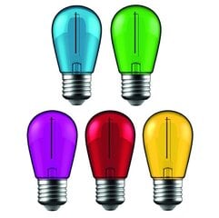 Avide LED spuldzes 1W E27 Decor Filament, 5 gab. cena un informācija | Spuldzes | 220.lv