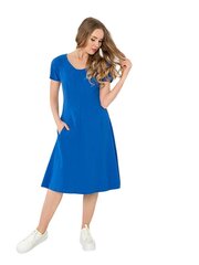 Женское платье из натуральных волокон Lega SK174, синий цена и информация | Платья | 220.lv