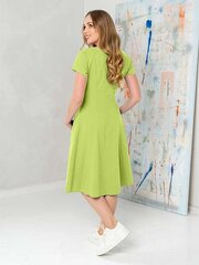 Женское платье из натуральных волокон Lega SK174, зеленое цена и информация | Платья | 220.lv