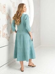 Женское платье из натуральных волокон Lega SK207, синий цена и информация | Платья | 220.lv
