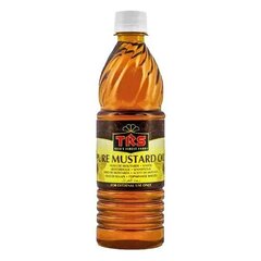 Sinepju masāžas eļļa TRS Pure Sinep Oil, 500 ml cena un informācija | Masāžas eļļas | 220.lv
