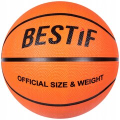 Мяч баскетбольный Bestif, размер 5, розово-синий цена и информация | Баскетбольные мячи | 220.lv