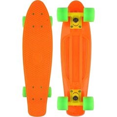 Skrituļdēlis NKX Penny Deluxe Orange, 56,5 cm цена и информация | Скейтборды | 220.lv