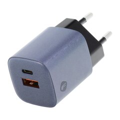 Настенное зарядное устройство Forcell F-Energy 2x USB-C + USB-A - 4A 65W Quick Charge 4.0 цена и информация | Адаптеры и USB разветвители | 220.lv