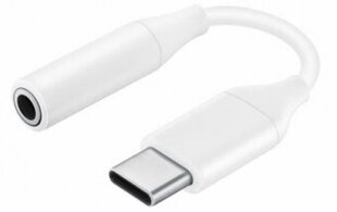 Samsung EE-UC10JUWEGUS 3.5 mm на USB-C Аудио Адаптер для Телефонов Белый (EU Blister) цена и информация | Адаптеры и USB разветвители | 220.lv