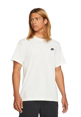 Nike t-krekls vīriešiem AR4997, balts cena un informācija | Vīriešu T-krekli | 220.lv
