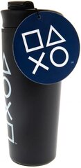 PlayStation Onyx Metal Travel Mug cena un informācija | Datorspēļu suvenīri | 220.lv