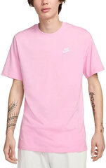 Nike Футболки M Nsw Club Tee Pink AR4997 622 AR4997 622/M цена и информация | Мужские футболки | 220.lv