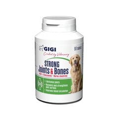 Gigi добавка для собак в таблетках Strong Joints & Bones, 90 штук цена и информация | Витамины, пищевые добавки, анти-паразит продукты для собак | 220.lv