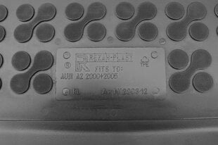 Резиновые коврики в салон Audi A2 цена и информация | Модельные резиновые коврики | 220.lv