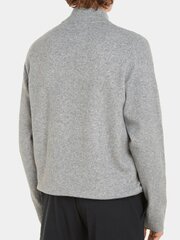 Джемпер CALVIN KLEIN Lycra Blend Button Quarter Light Grey Heather K10K111960P01 560077362 цена и информация | Мужские свитера | 220.lv