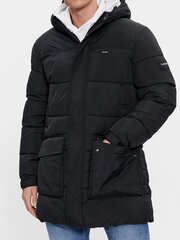 Куртка CALVIN KLEIN Crinkle Longlength Quilted Black K10K112228BEH 560077377 цена и информация | Мужские куртки | 220.lv