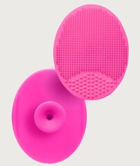 Silikona suka sejas tīrīšanai, Electronics LV-1058, rozā, 1 gab. cena un informācija | Sejas tīrīšanas un masāžas ierīces | 220.lv