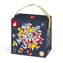 JANOD Набор из 52 магнитных букв цена и информация | Развивающие игрушки | 220.lv