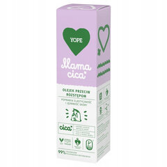 Масло для тела против растяжек Yope Mama Cica, 100 мл цена и информация | Антицеллюлитные кремы, средства для упругости кожи | 220.lv