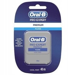 Zobu diegs Oral-B PremiumFloss, 40 m цена и информация | Зубные щетки, пасты | 220.lv