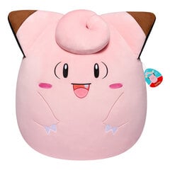 Plīša rotaļlieta Clefairy Squishmallows, rozā, 35 cm cena un informācija | Mīkstās (plīša) rotaļlietas | 220.lv