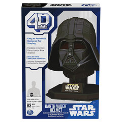 4D puzle Star Wars (Zvaigžņu kari) Darto Veiderio ķivere, 83 d. cena un informācija | Puzles, 3D puzles | 220.lv