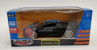 Miniatūrais modelis MSZ 1:32 Jaguar C-X75, melns цена и информация | Игрушки для мальчиков | 220.lv