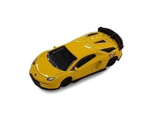 Miniatūrais modelis MSZ 1:6, Lamborghini Aventador SVJ, dzeltens cena un informācija | Rotaļlietas zēniem | 220.lv
